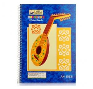 Hans Student 6 Subject Spiral Note Book, Size: A4 (400 Pages)